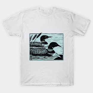 Loons on a pond T-Shirt